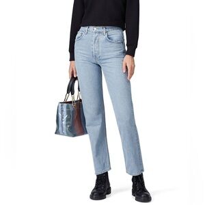 Reformation Tahoe Cynthia High Rise Waist Relaxed Denim Jeans